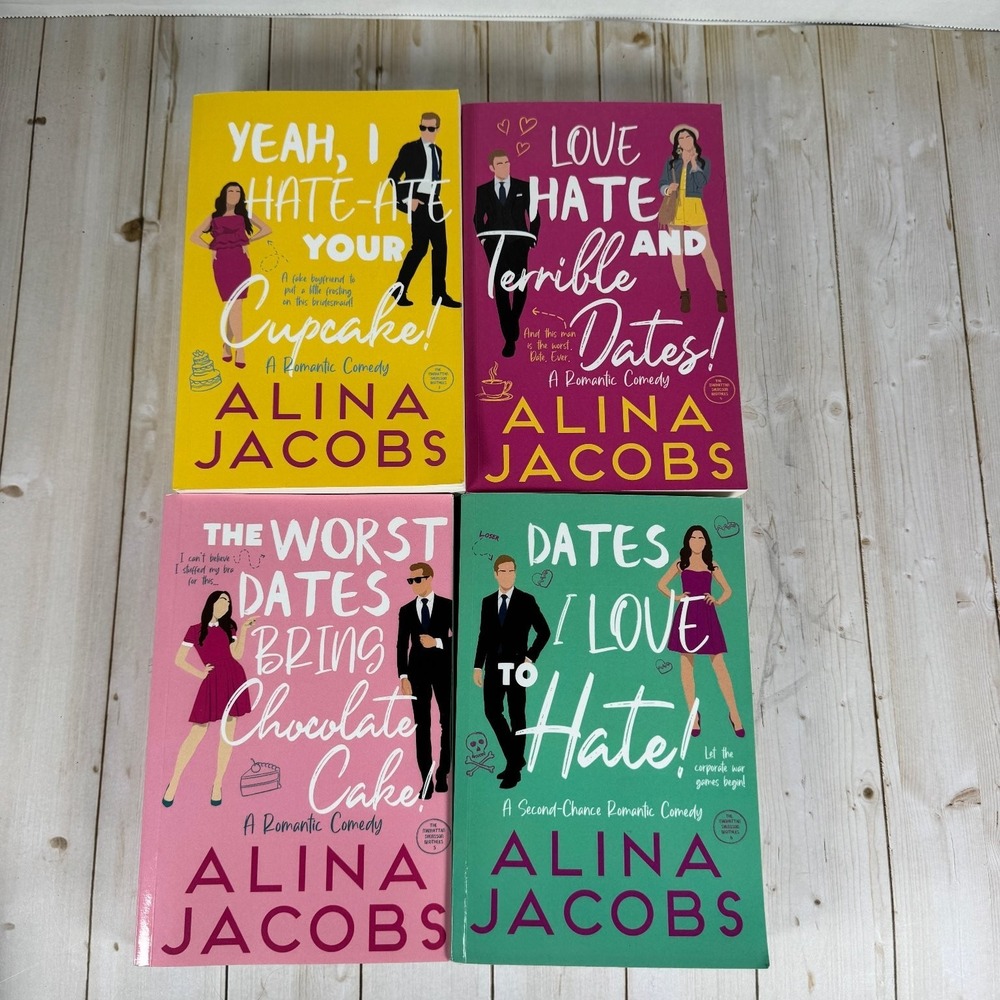 Alina Jacobs Tomhattawi Svensson Brothers Books 4-7 PB Romance Set